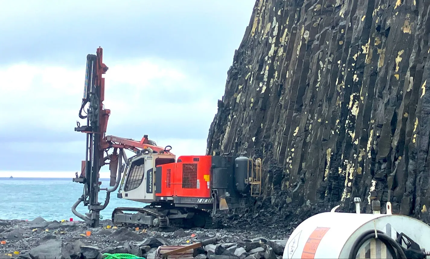 drilling and blasting